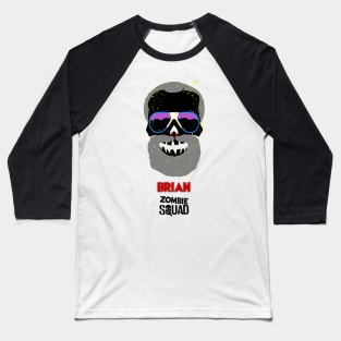 BRIAN Zombie Squad Baseball T-Shirt